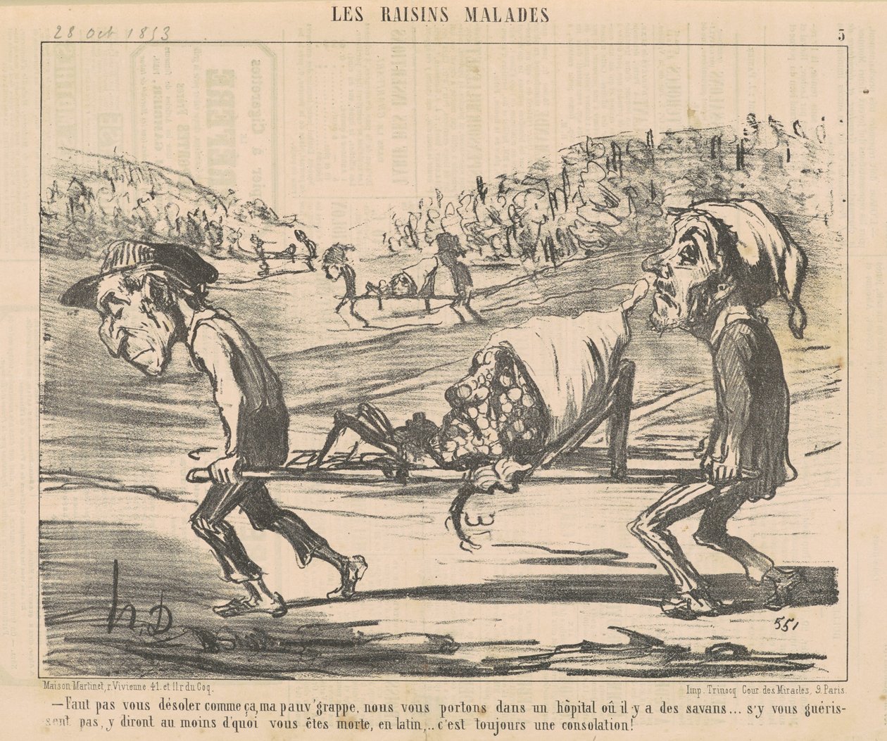 Tak se nerozčiluj... od Honoré Daumier