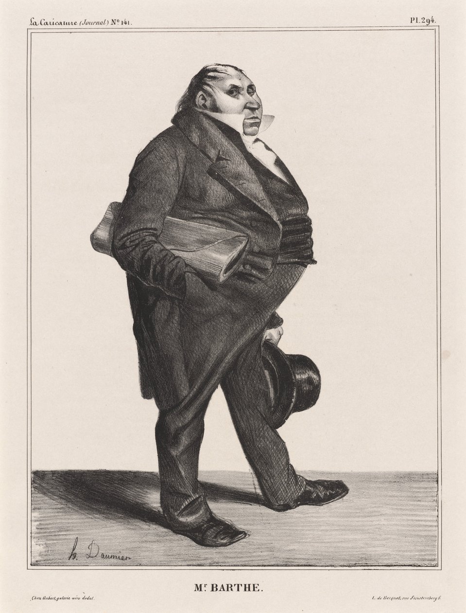 Felix Barthe od Honoré Daumier