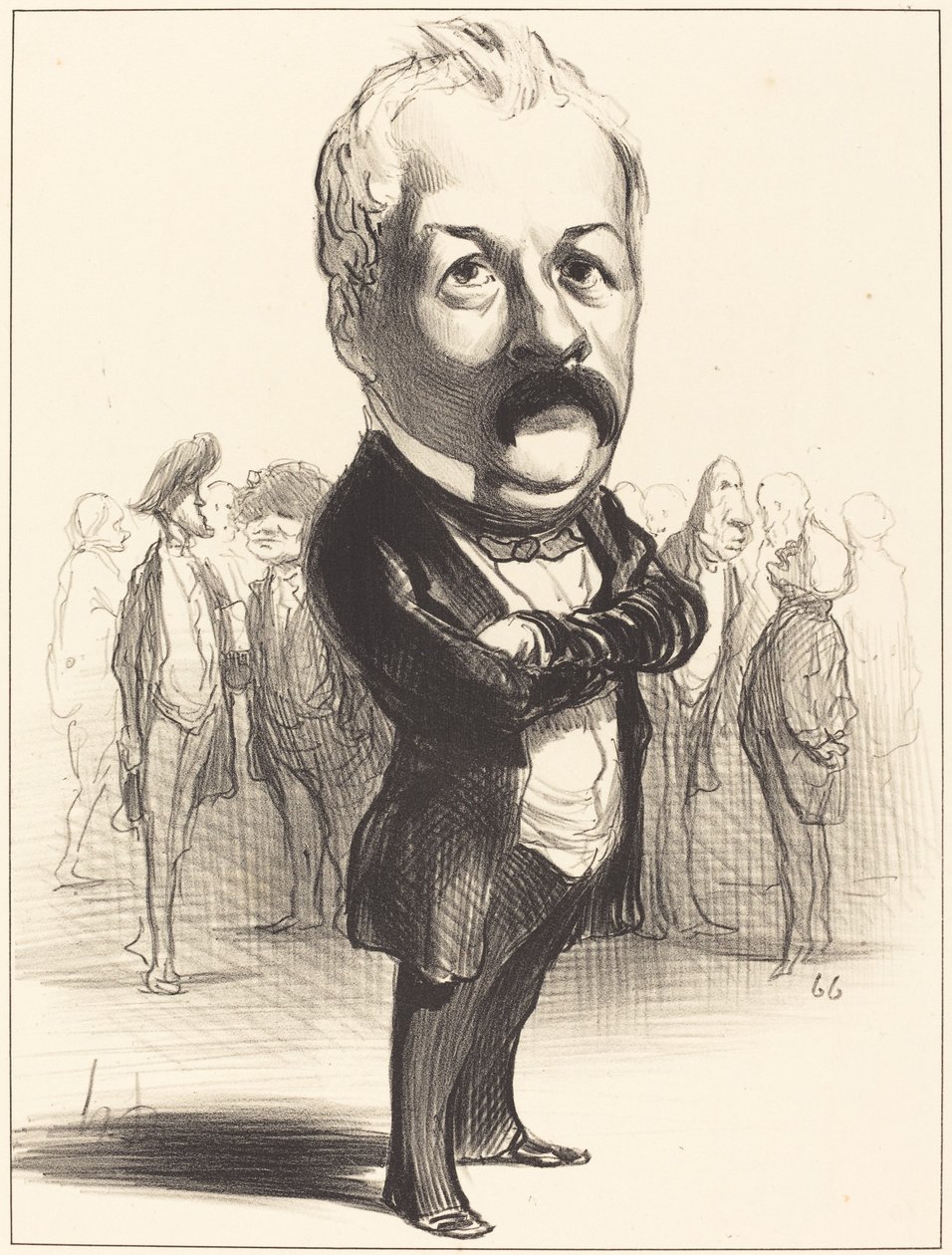 Gustave Sautayra od Honoré Daumier