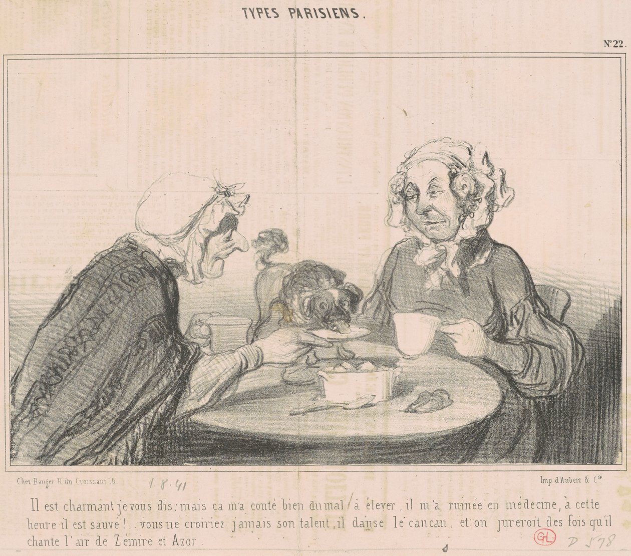 Je okouzlující, řeknu vám... od Honoré Daumier