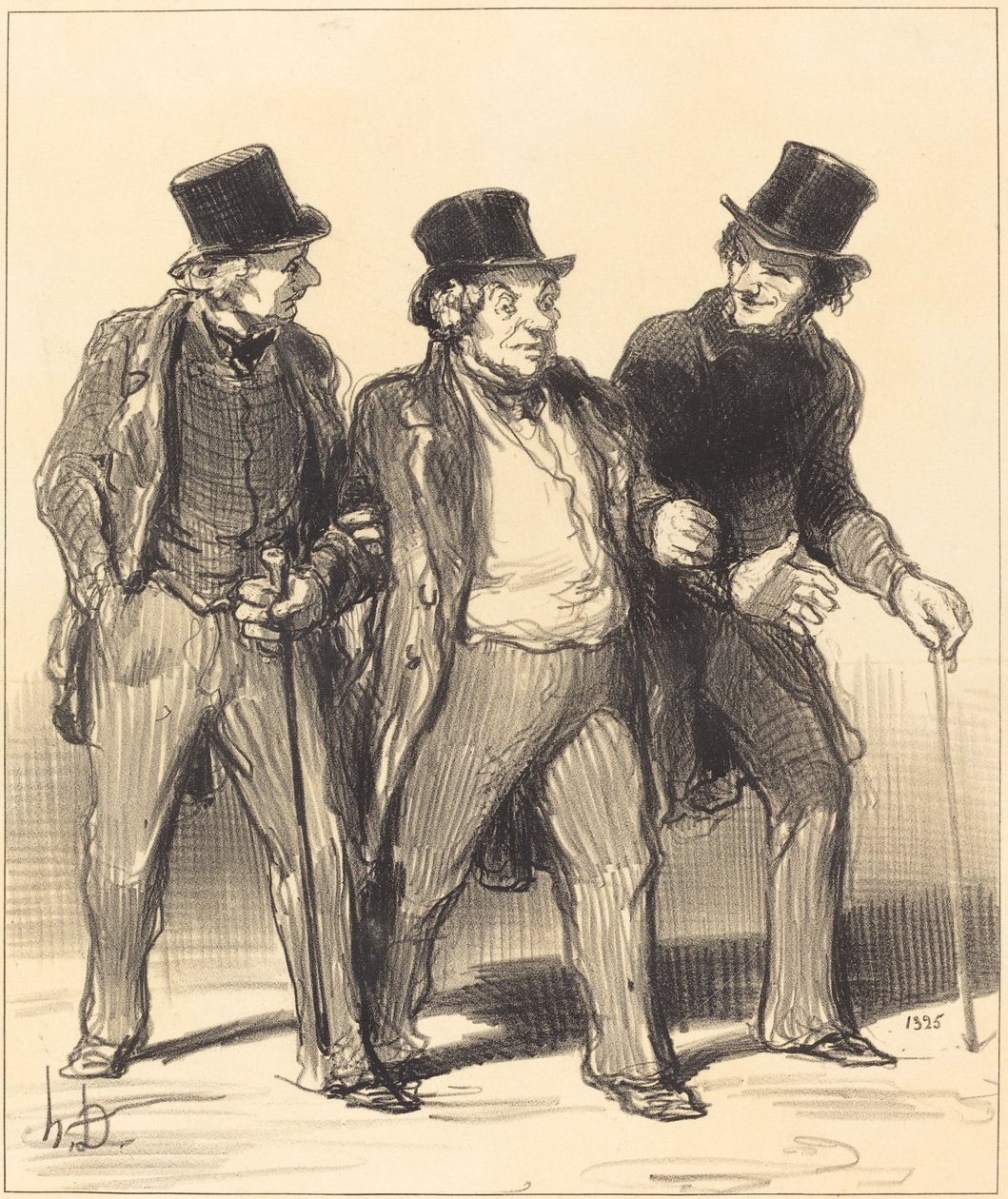 Zdá se mi, že vidím... psa... bez náhubku!... od Honoré Daumier