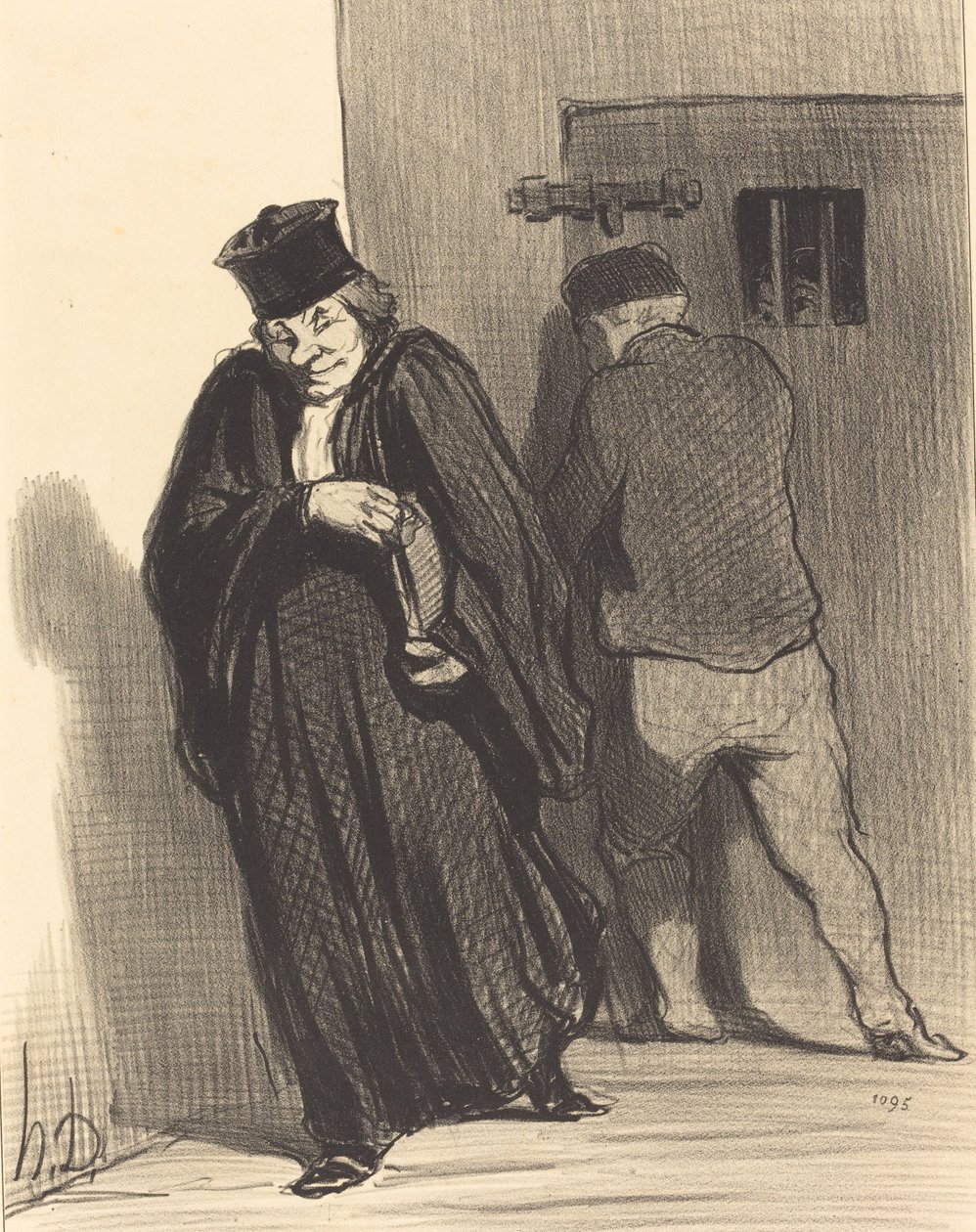 Zdá se... že můj chlap je velký darebák... od Honoré Daumier