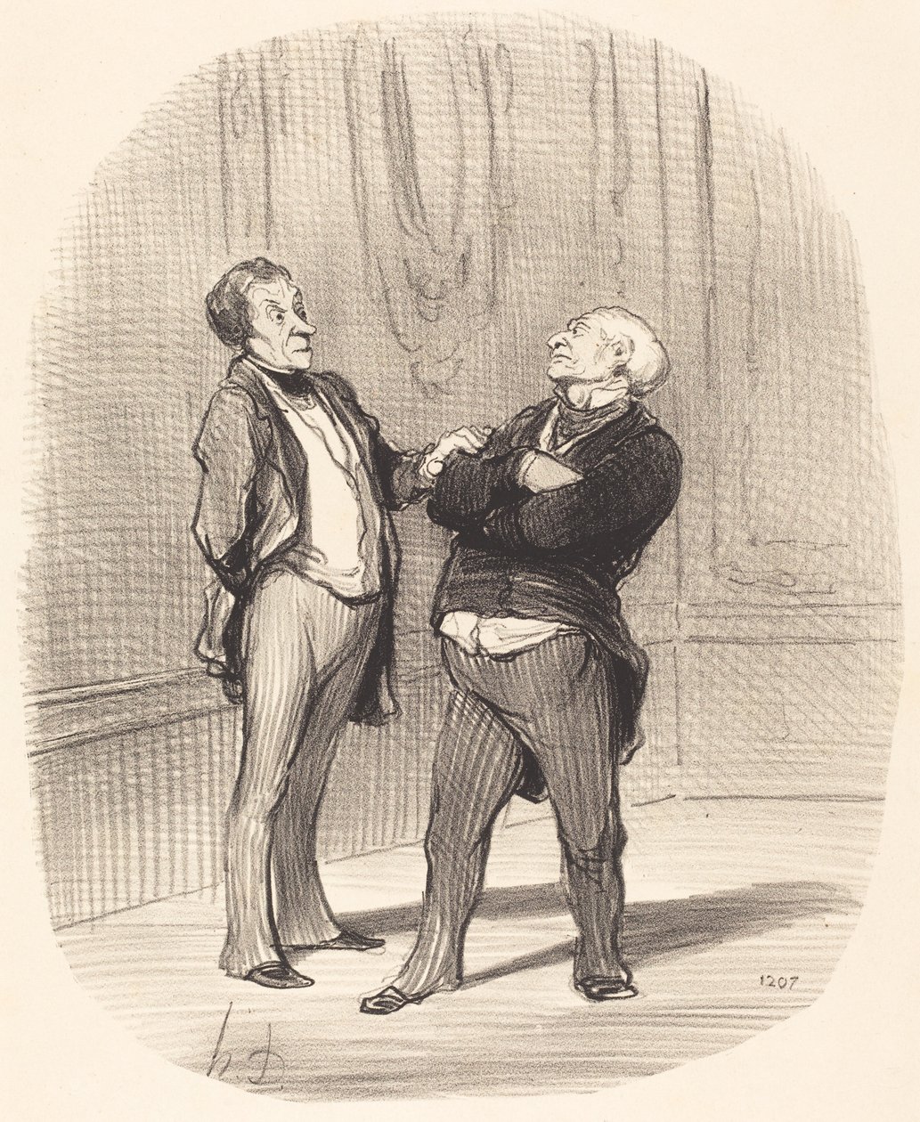Je válka... nájmy... klesnou... od Honoré Daumier