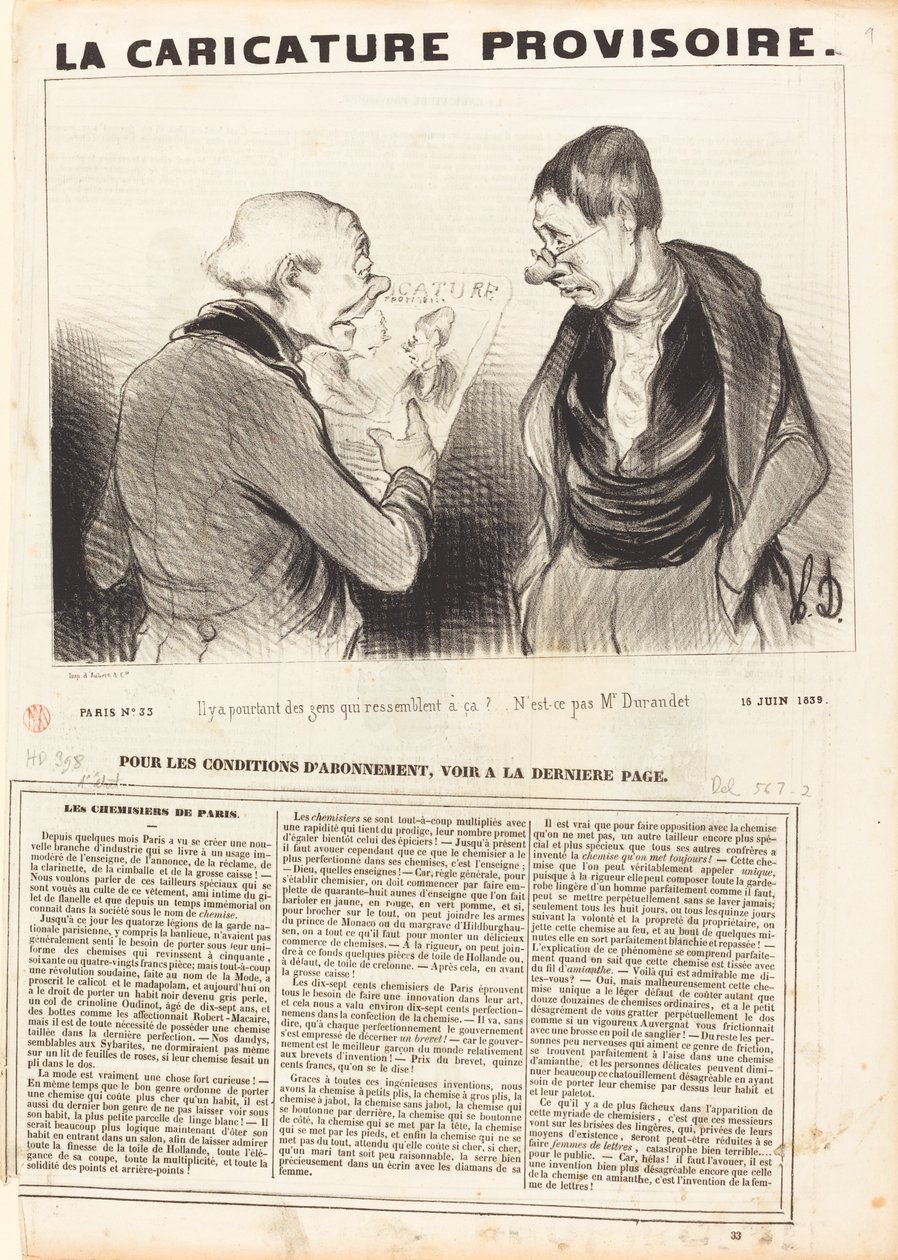 Ale jsou lidé, kteří tak vypadají! od Honoré Daumier
