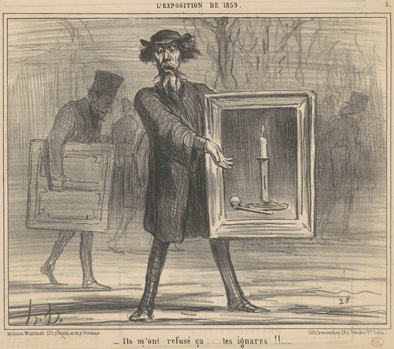 To mi odmítli... od Honoré Daumier