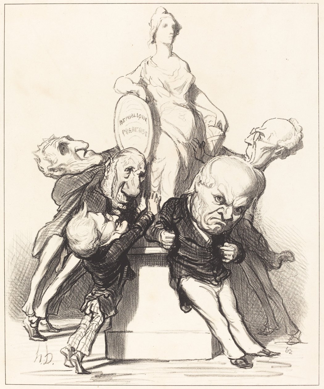Tvrdí, že ji podporují od Honoré Daumier