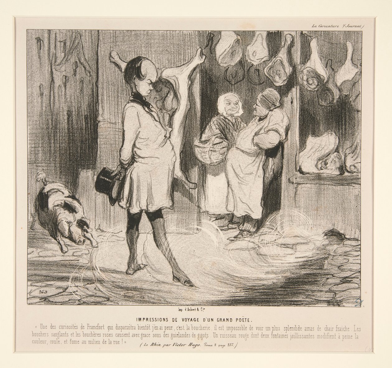 Cestovní dojmy z od Honoré Daumier