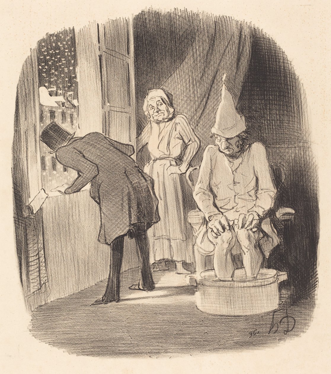 Nevýhoda umístění vašeho ubytování... od Honoré Daumier