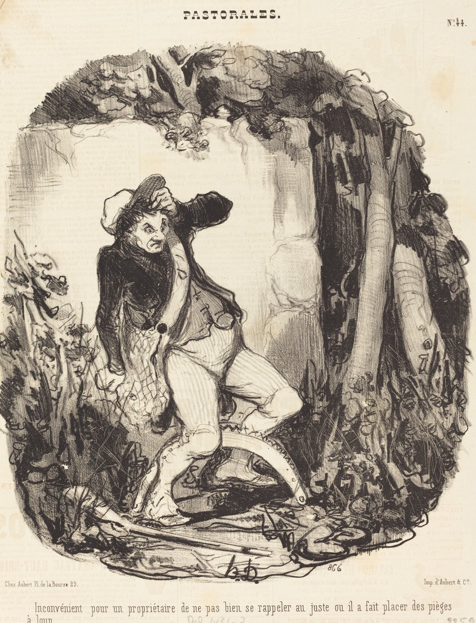 Nevýhoda pro majitele, že... od Honoré Daumier