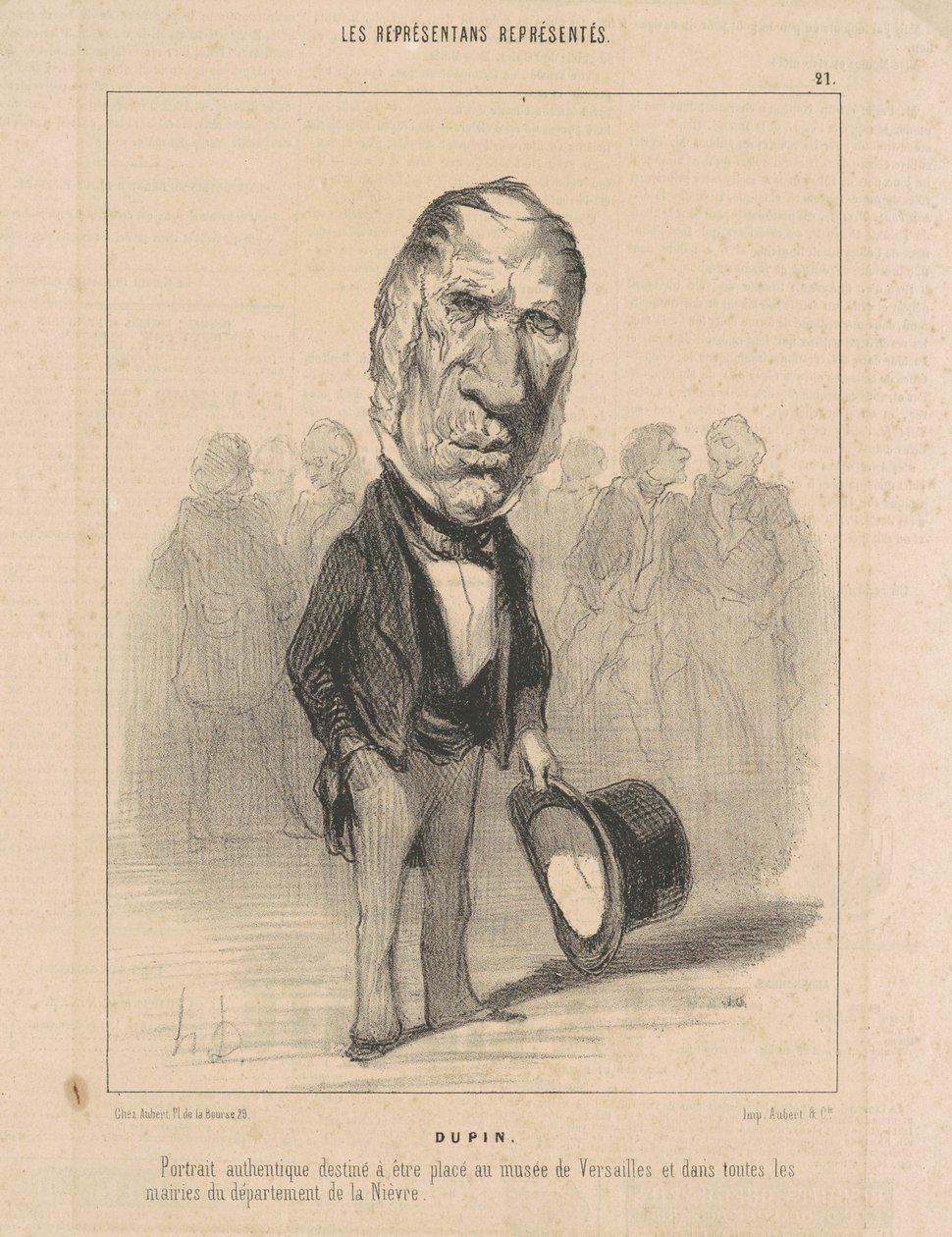 J. Jacques Dupin od Honoré Daumier