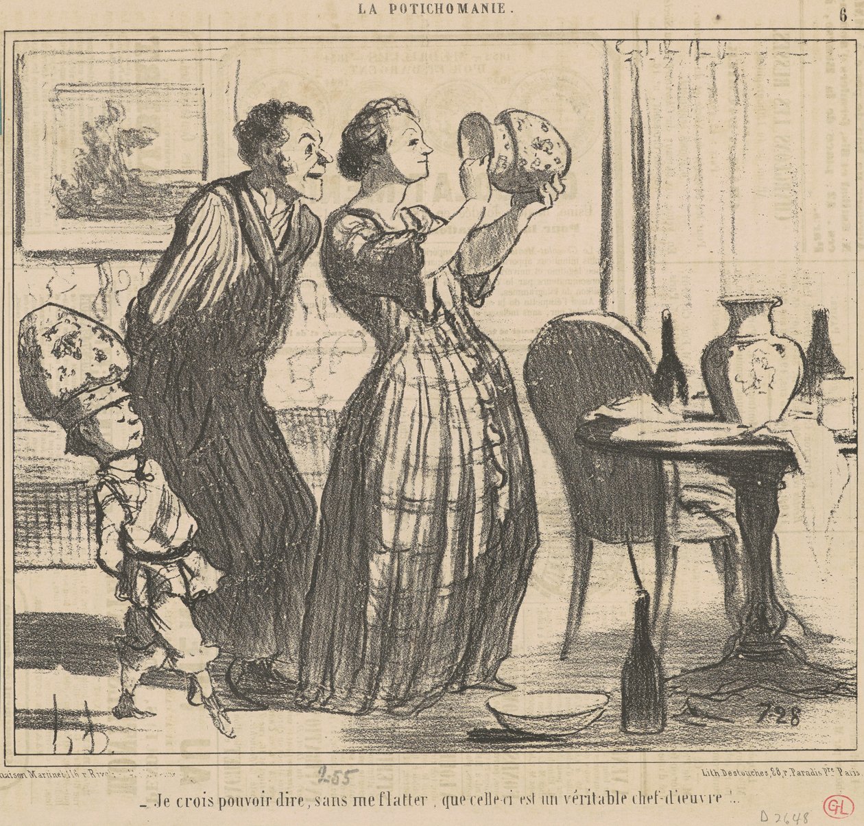 Myslím, že můžu říct, aniž bych si lichotil... od Honoré Daumier