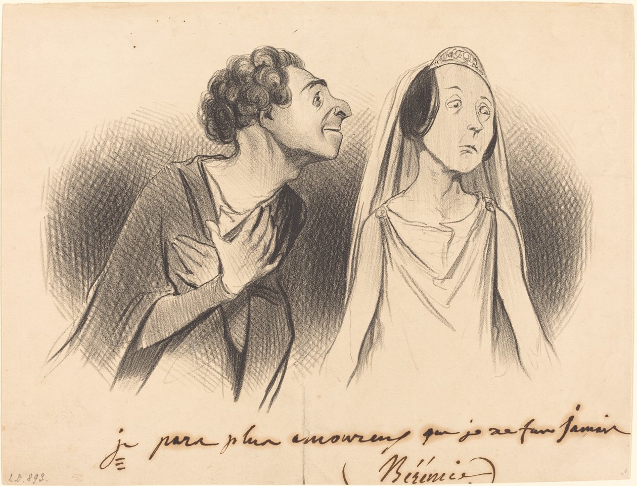 Odcházím zamilovaný víc než kdy jindy... od Honoré Daumier
