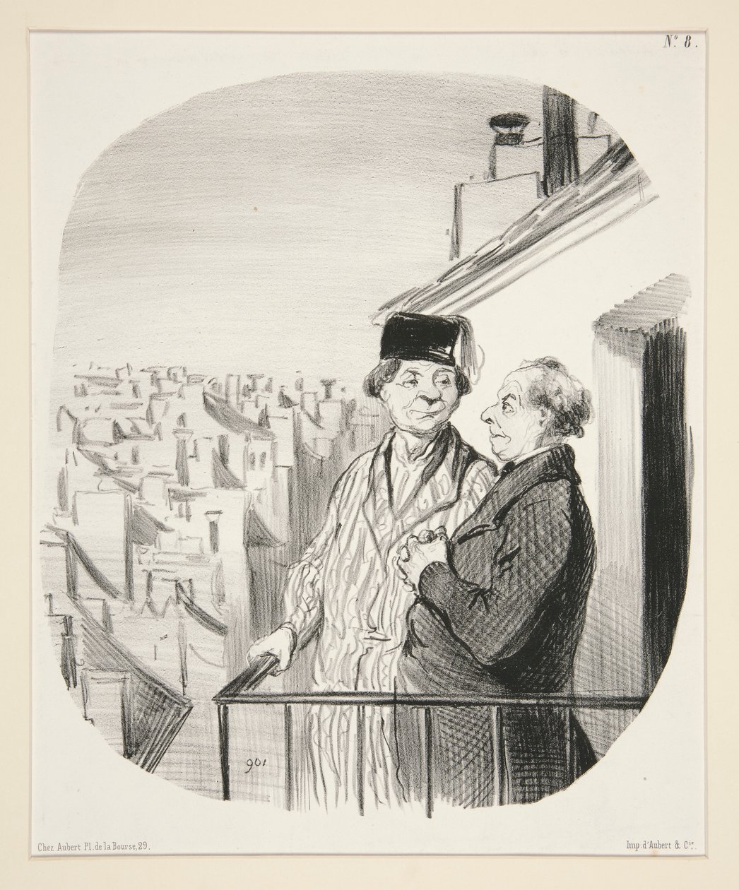 Jsem usazený trochu vysoko od Honoré Daumier