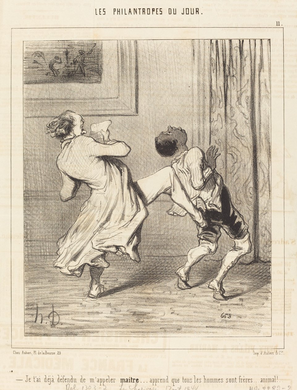 Už jsem ti zakázal říkat mi mistře... od Honoré Daumier