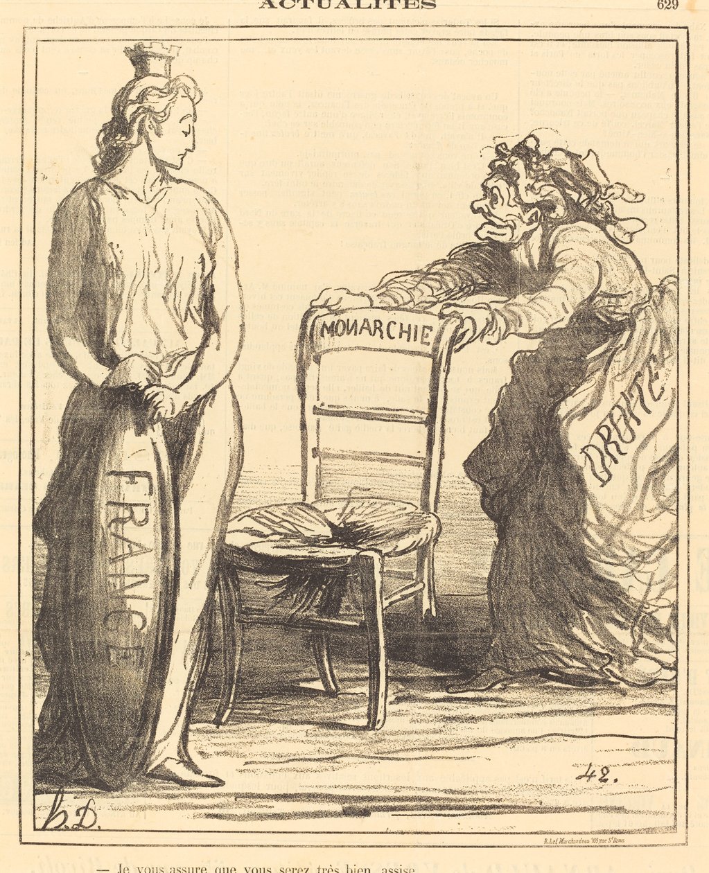 Ujišťuji vás, že se vám bude velmi dobře sedět od Honoré Daumier