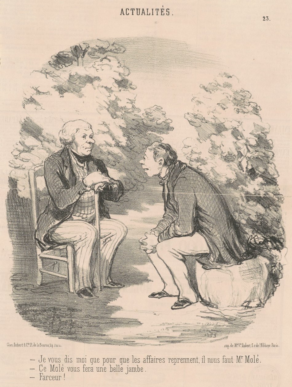 Říkám vám, že... potřebujeme pana Molého... od Honoré Daumier