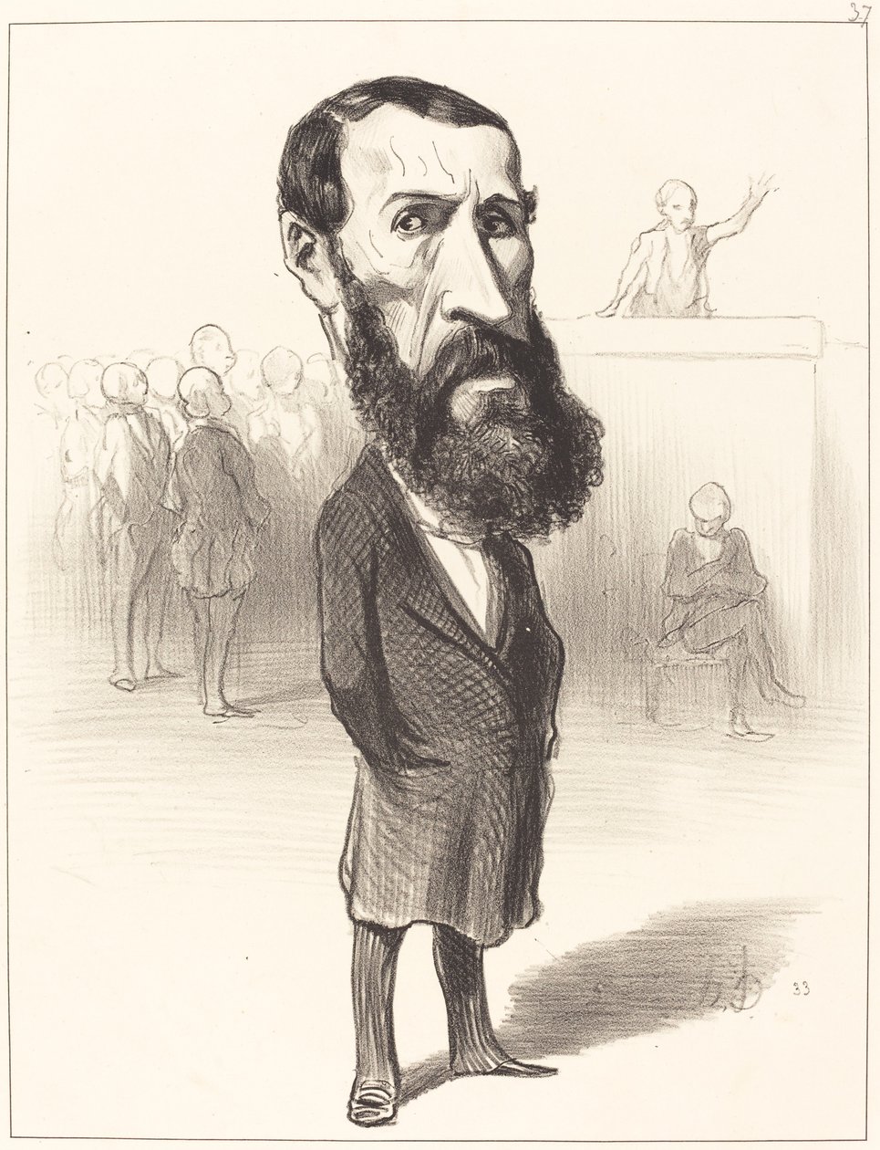 Jean Louis Greppo od Honoré Daumier