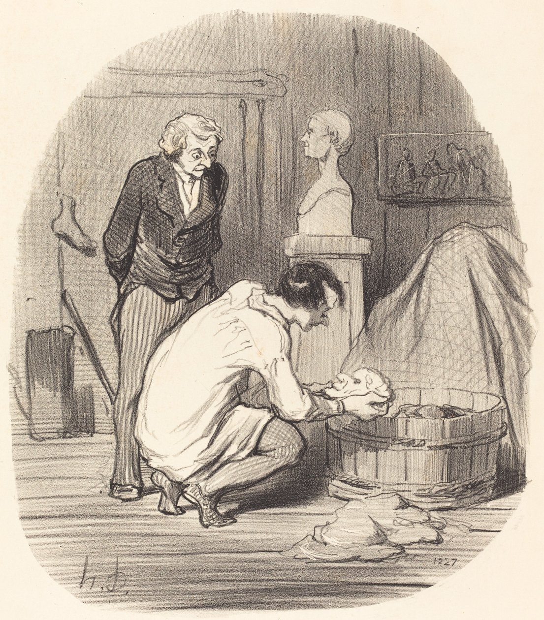 Umělec – to je ono!... od Honoré Daumier