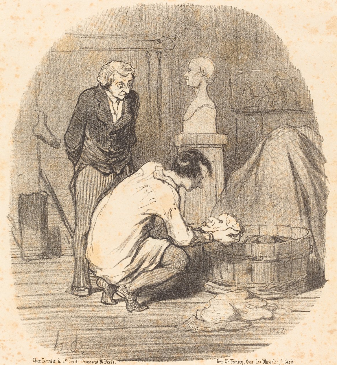 Umělec – to je ono!... od Honoré Daumier