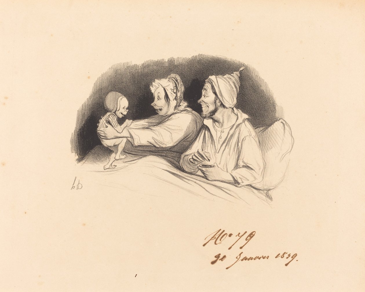 lahvové vzdělávání od Honoré Daumier