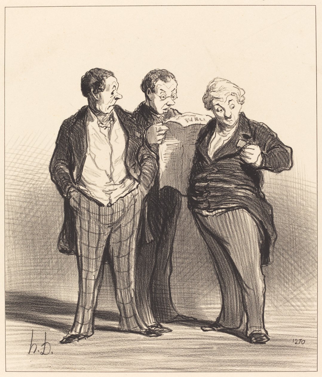 Zákaz nošení vyznamenání od Honoré Daumier