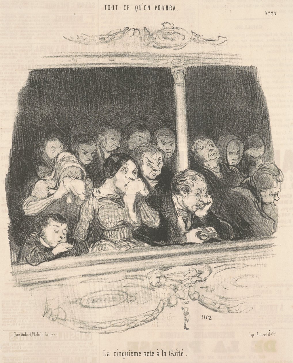 Páté dějství má veselost od Honoré Daumier