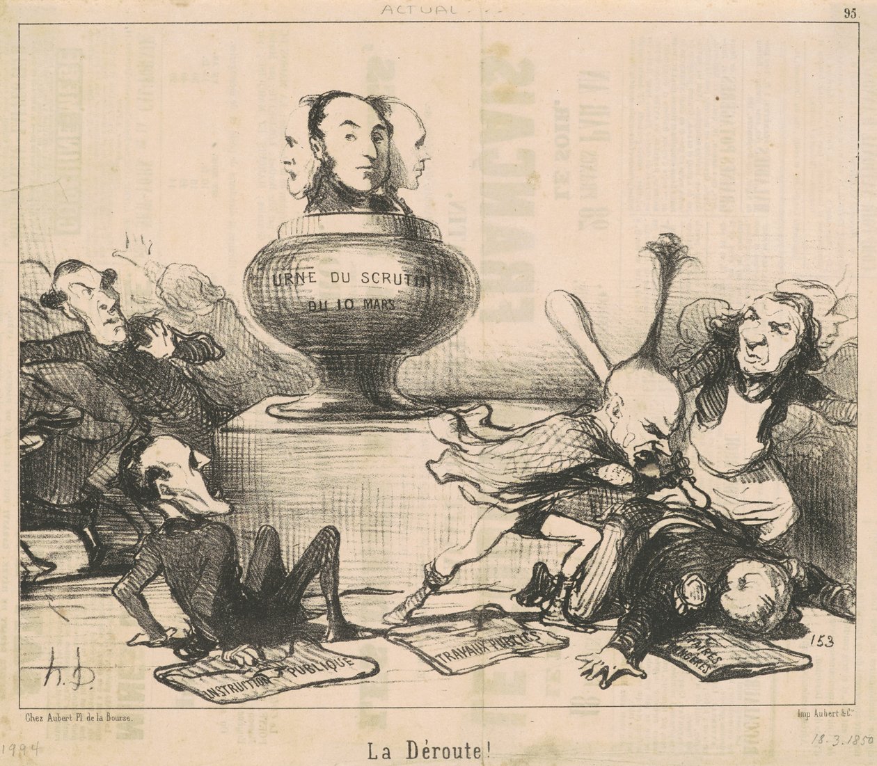 Ta trasa! od Honoré Daumier