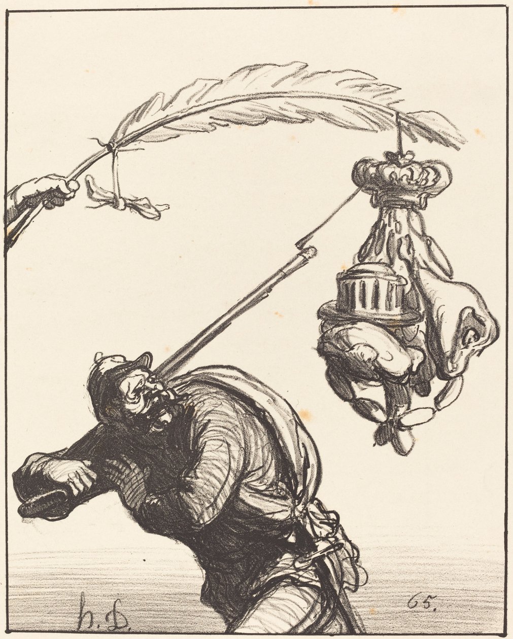 mír za každou cenu od Honoré Daumier