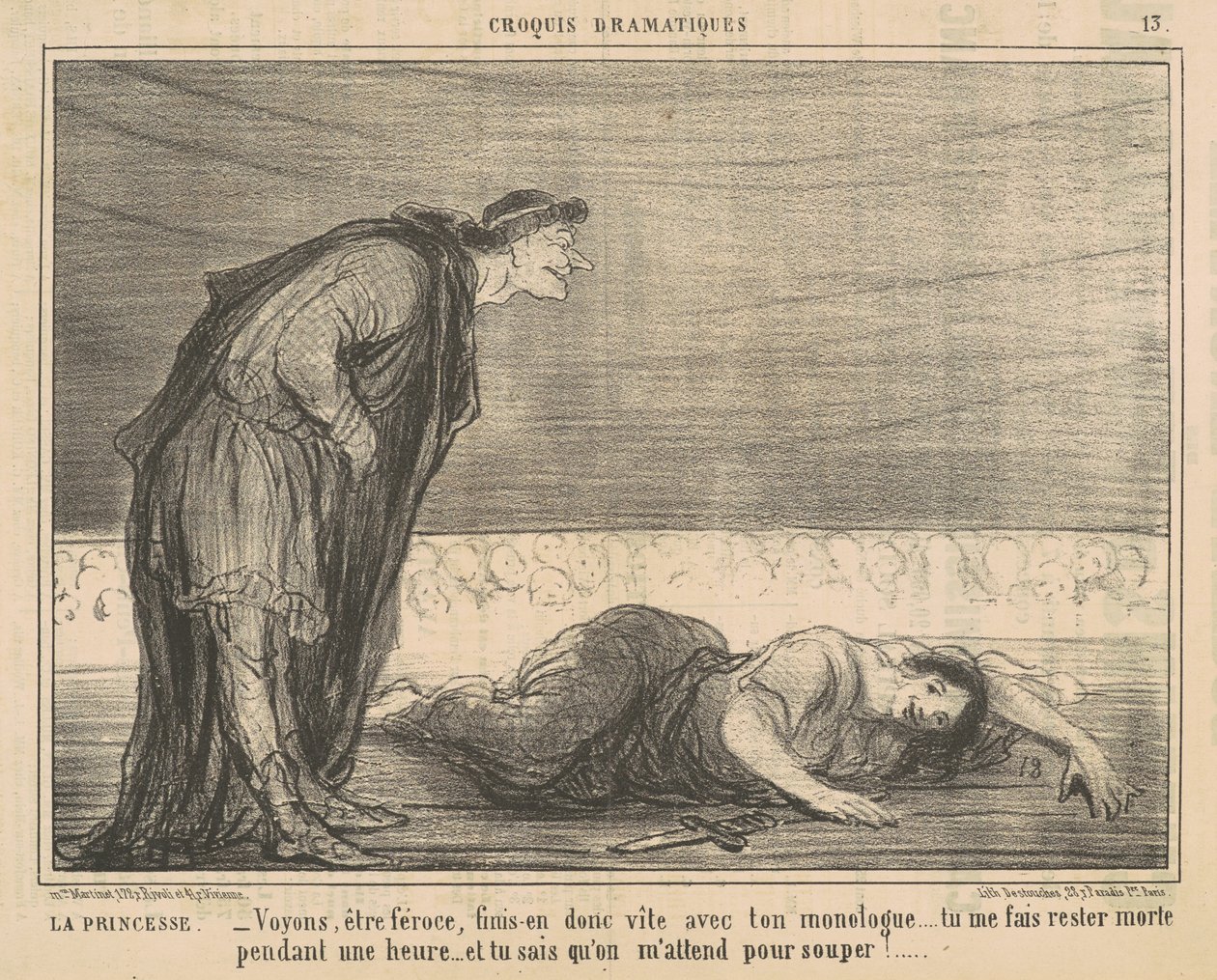 Princezna od Honoré Daumier