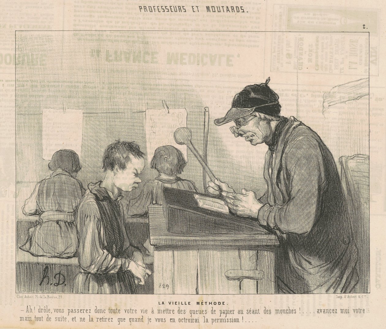 Stará metoda od Honoré Daumier