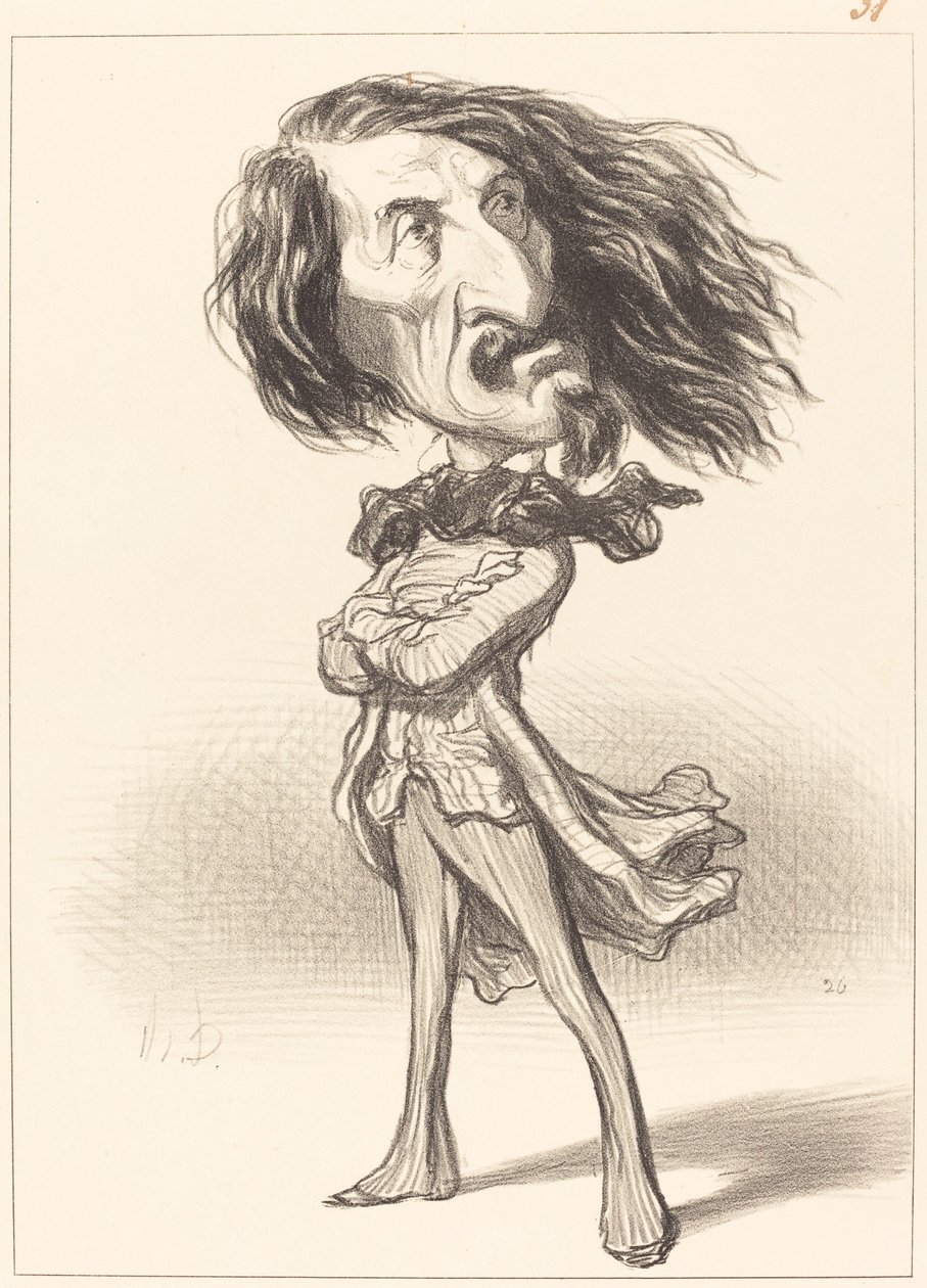 Lagrange od Honoré Daumier