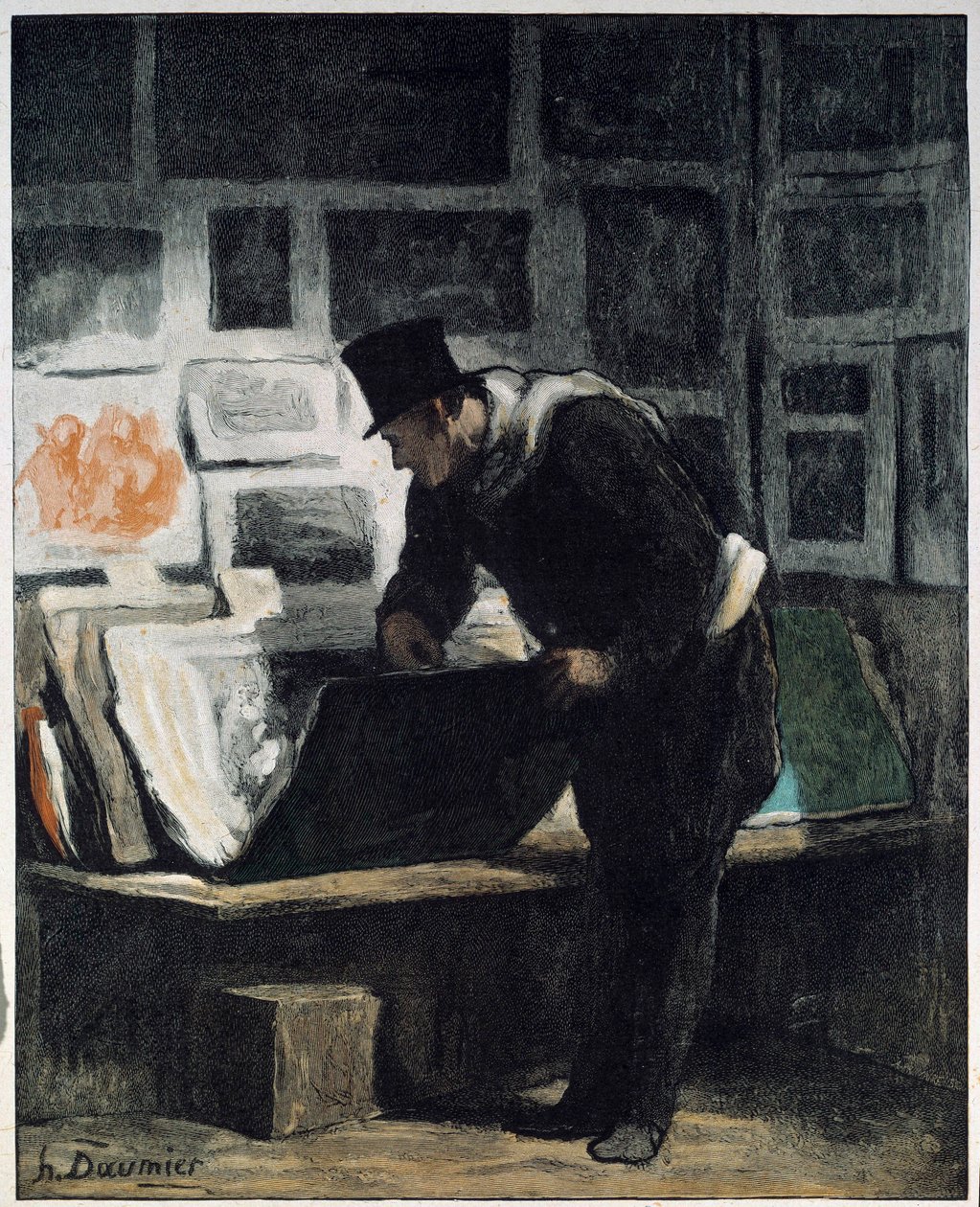 L"amatérské d"tisky Kresba Honore Daumier od Honoré Daumier