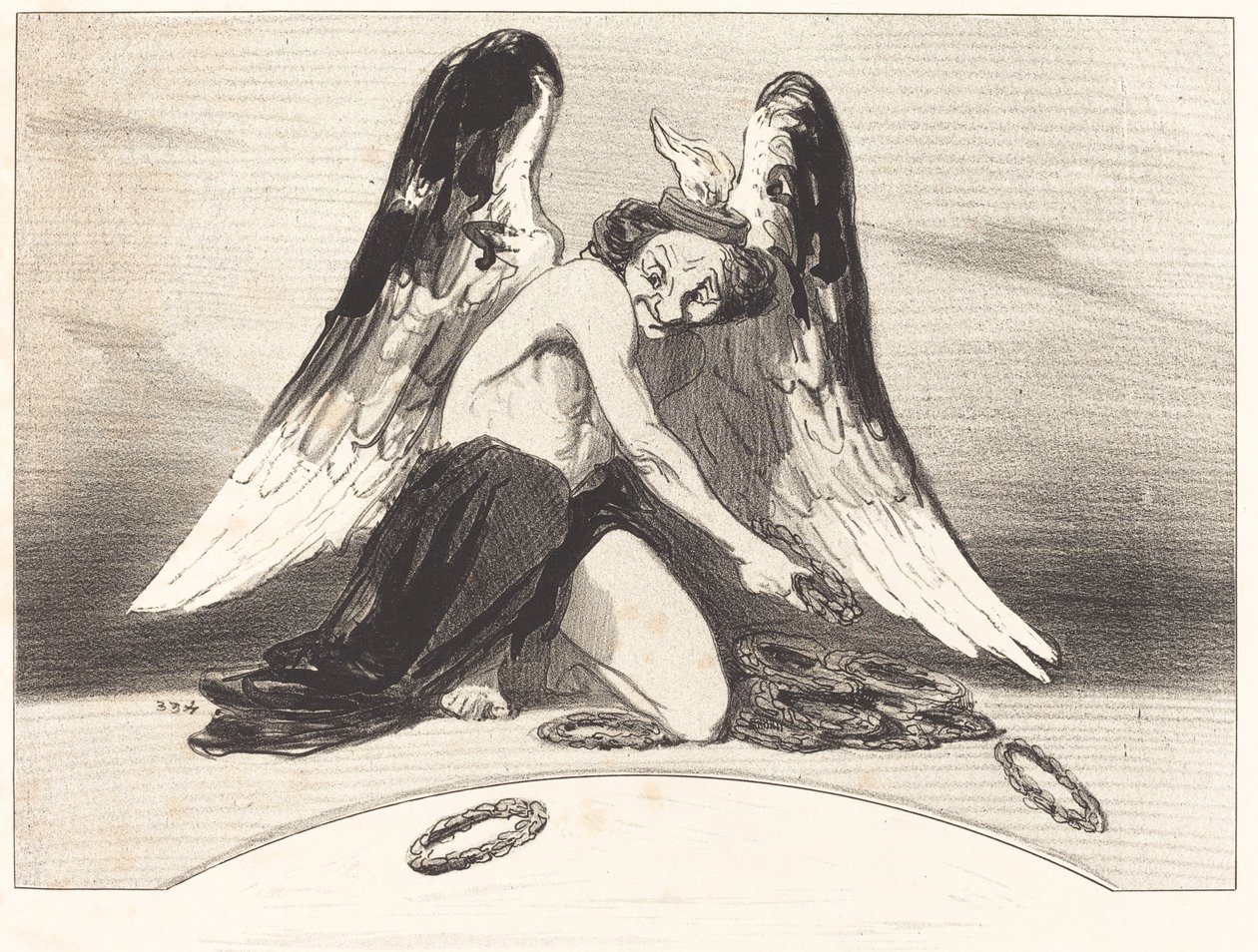 Le Charivari vděčný roku 1841 od Honoré Daumier