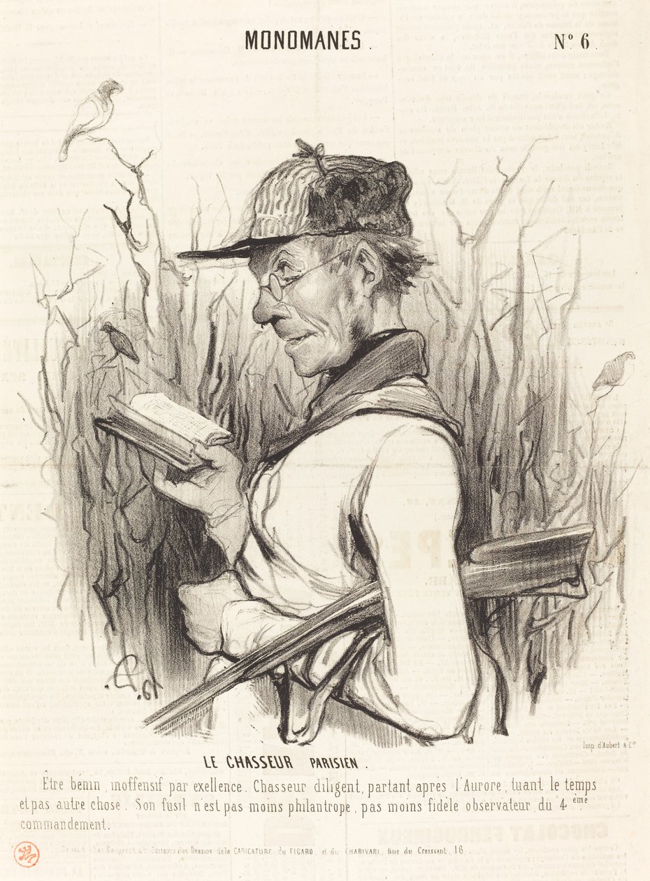 Pařížský lovec od Honoré Daumier