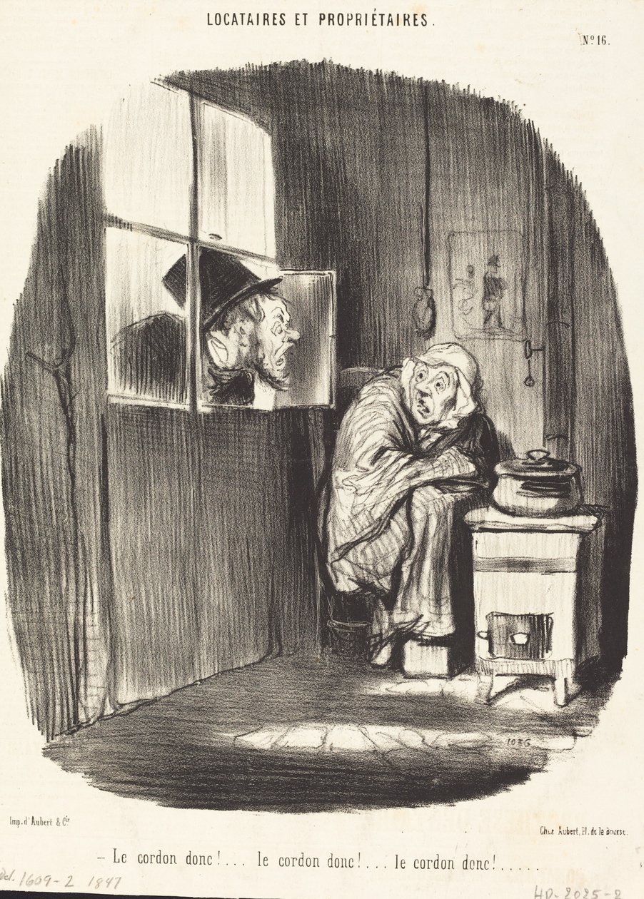 Takže šňůra!... od Honoré Daumier