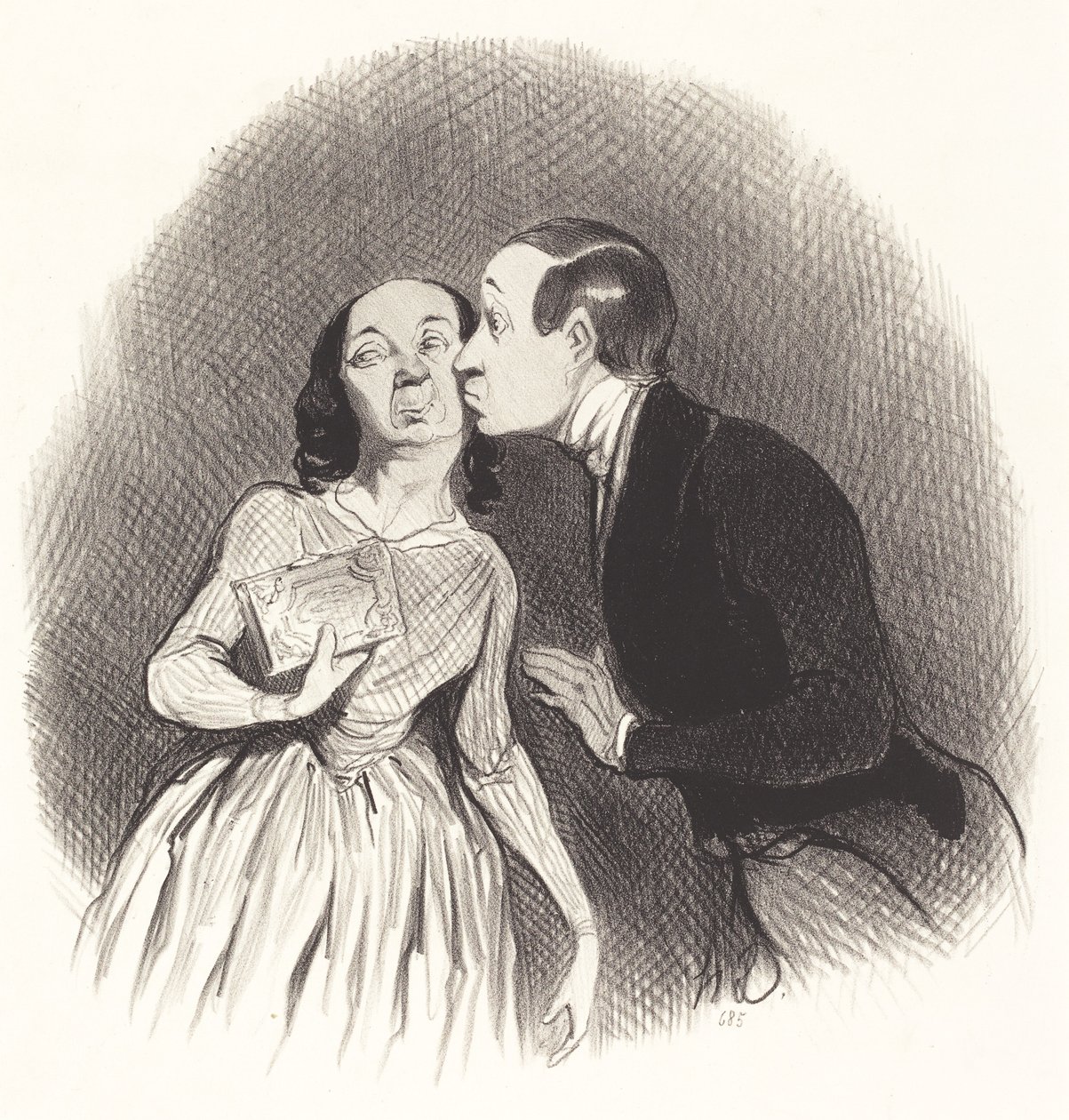 Nový rok od Honoré Daumier