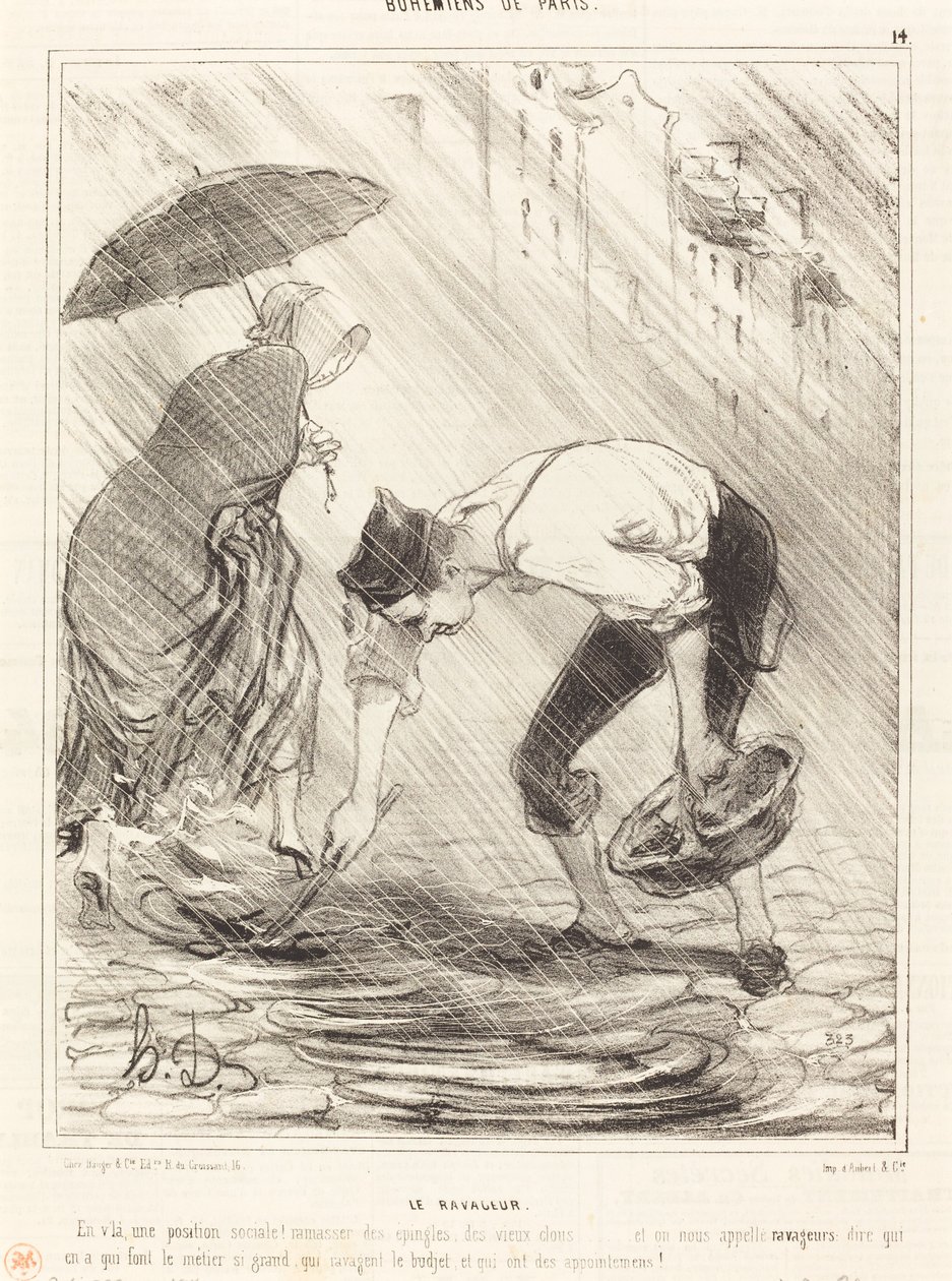 The Ravager od Honoré Daumier