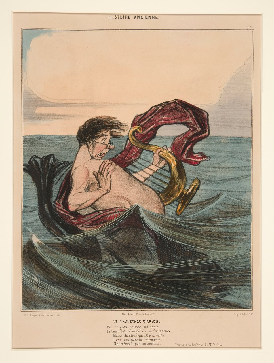 Záchrana D od Honoré Daumier