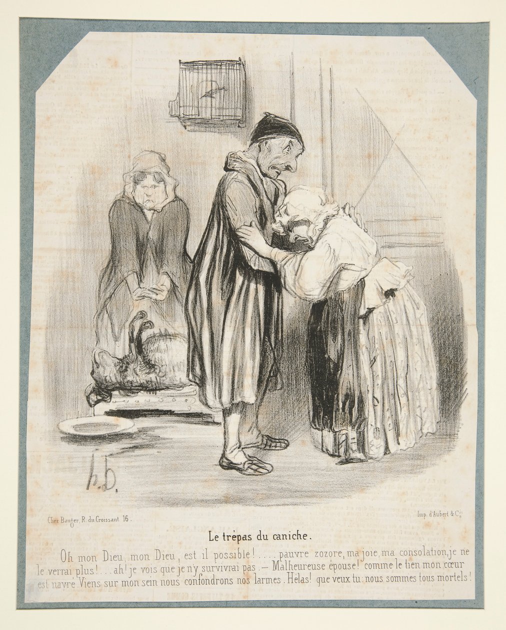 Pudlův Trepas od Honoré Daumier