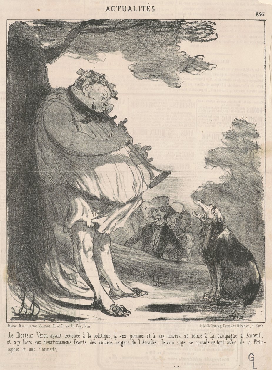 Doktorka Véron... z Auteuil... od Honoré Daumier