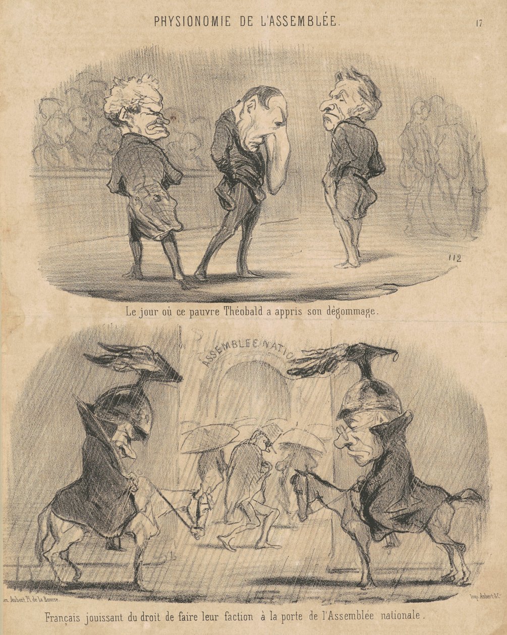 Den, kdy... se Théobald dozvěděl o jeho degumování od Honoré Daumier