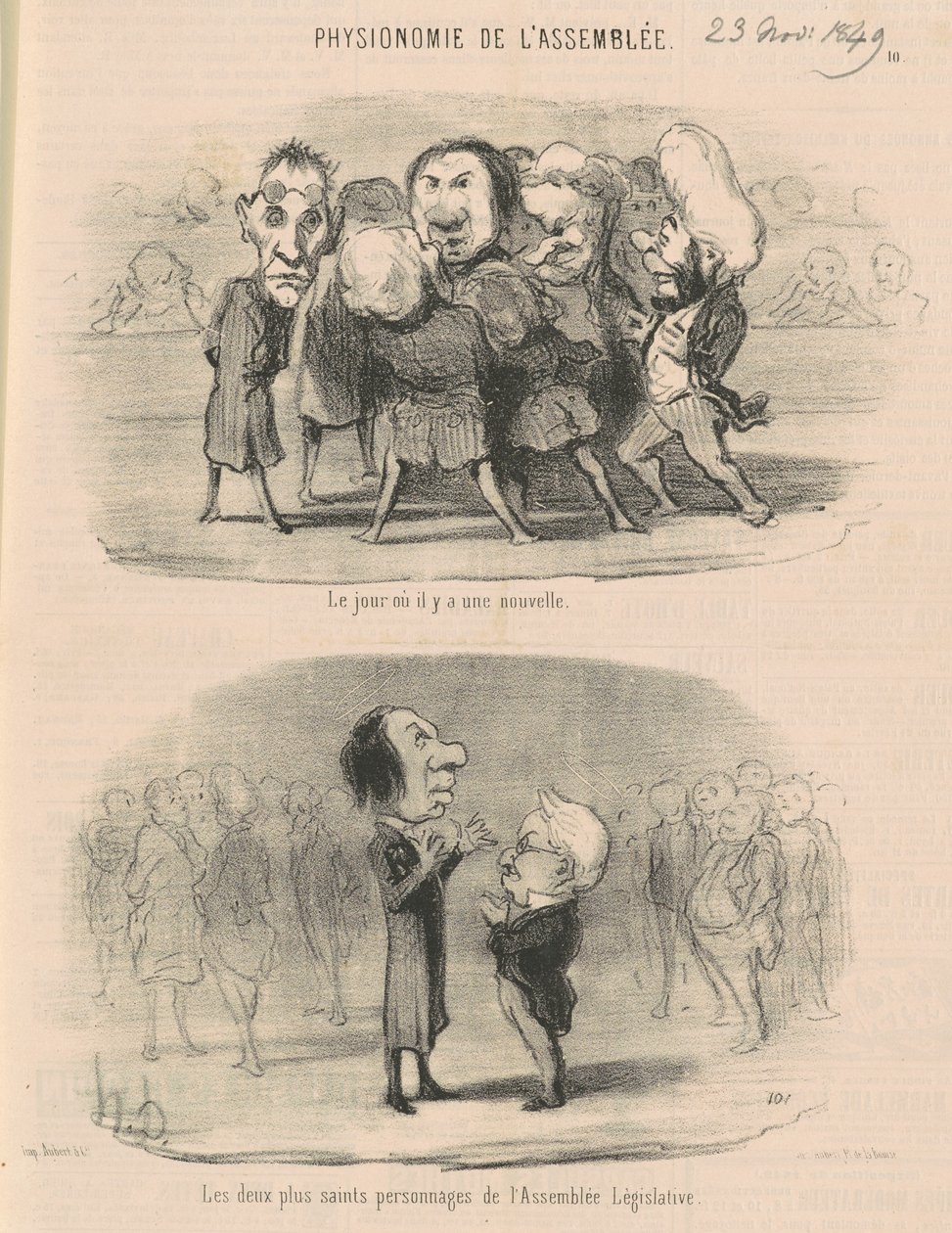 Den, kdy jsou zprávy od Honoré Daumier