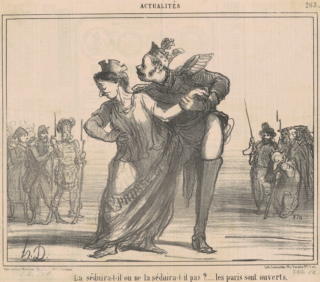 Svede ho? Sázky jsou otevřené od Honoré Daumier