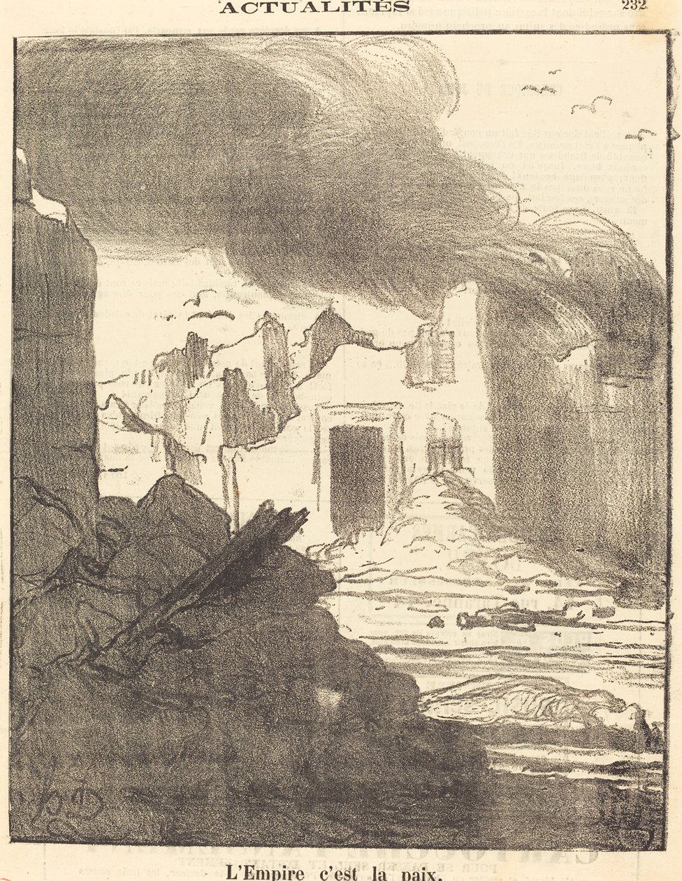 Říše je mír od Honoré Daumier