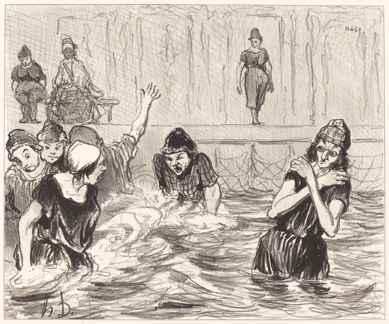 Rumpers od Honoré Daumier