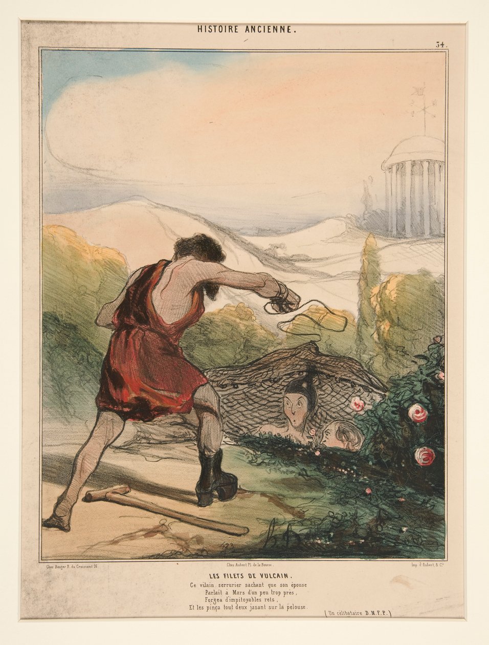 Vulcan Nets. Tento nezbedný zámečník věděl, že jeho žena od Honoré Daumier