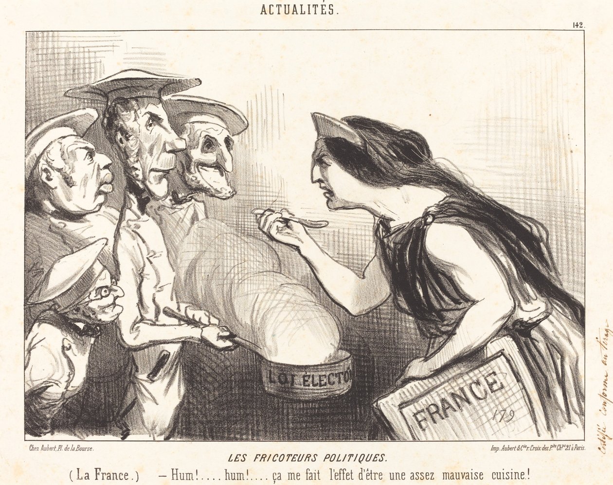 Političtí frikotéři od Honoré Daumier