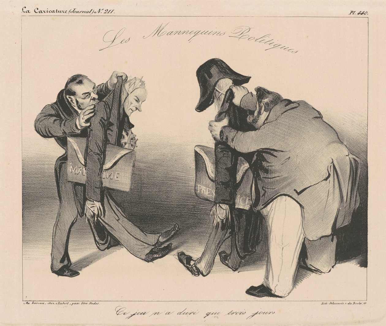 Politické modely od Honoré Daumier