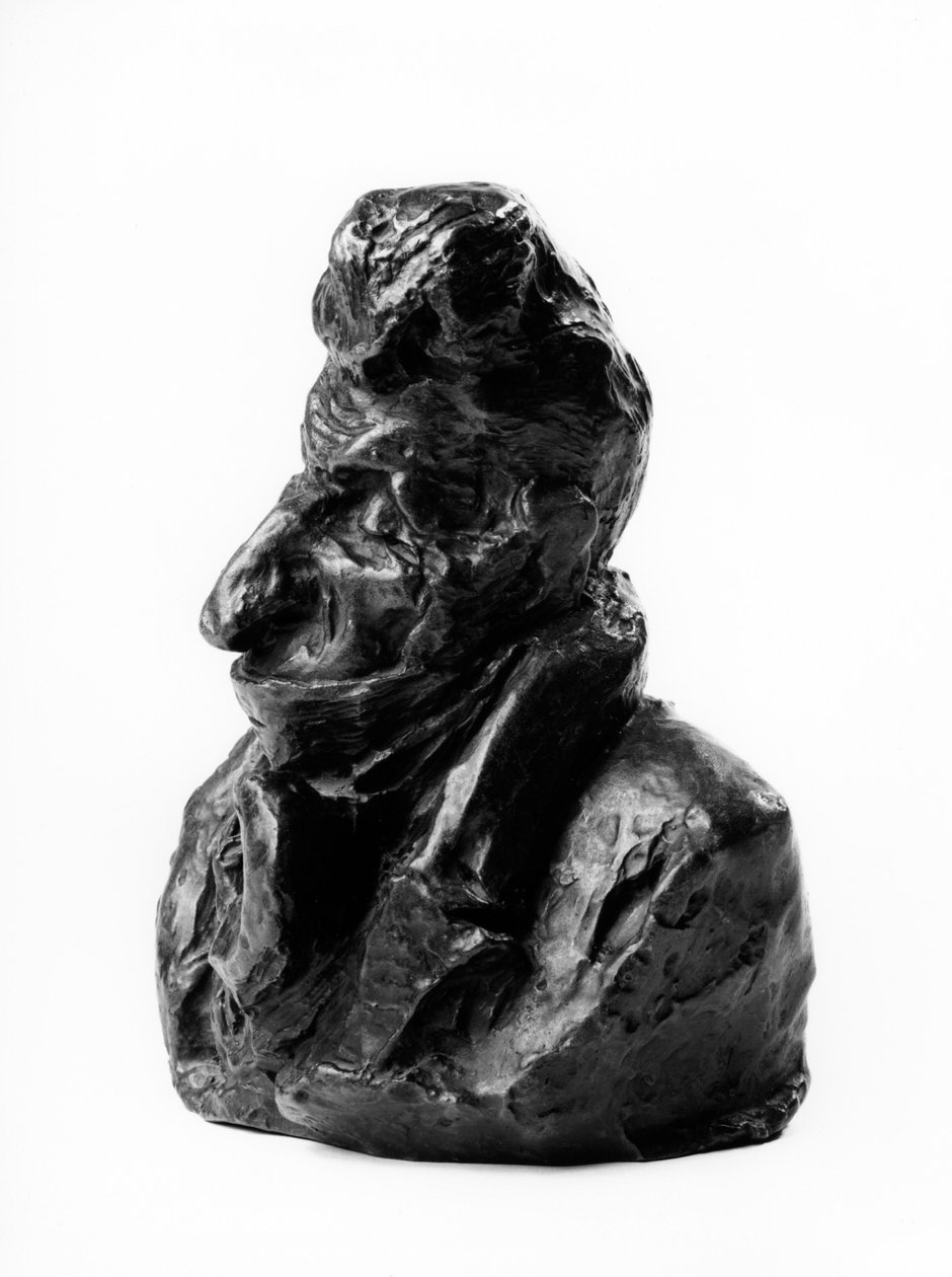 Busty obviněné z karikatury „Celebrity spravedlivého středu“ Jean Auguste Chevandier de Valdrome (1781-1865), poslanec a vrstevník Francie. Hloupý.““ Socha Honore Daumiera (1808-1879) 19. století. Inv D 48,9 Rozm. v cm V 18 x Š 12 Muzeum od Honoré Daumier