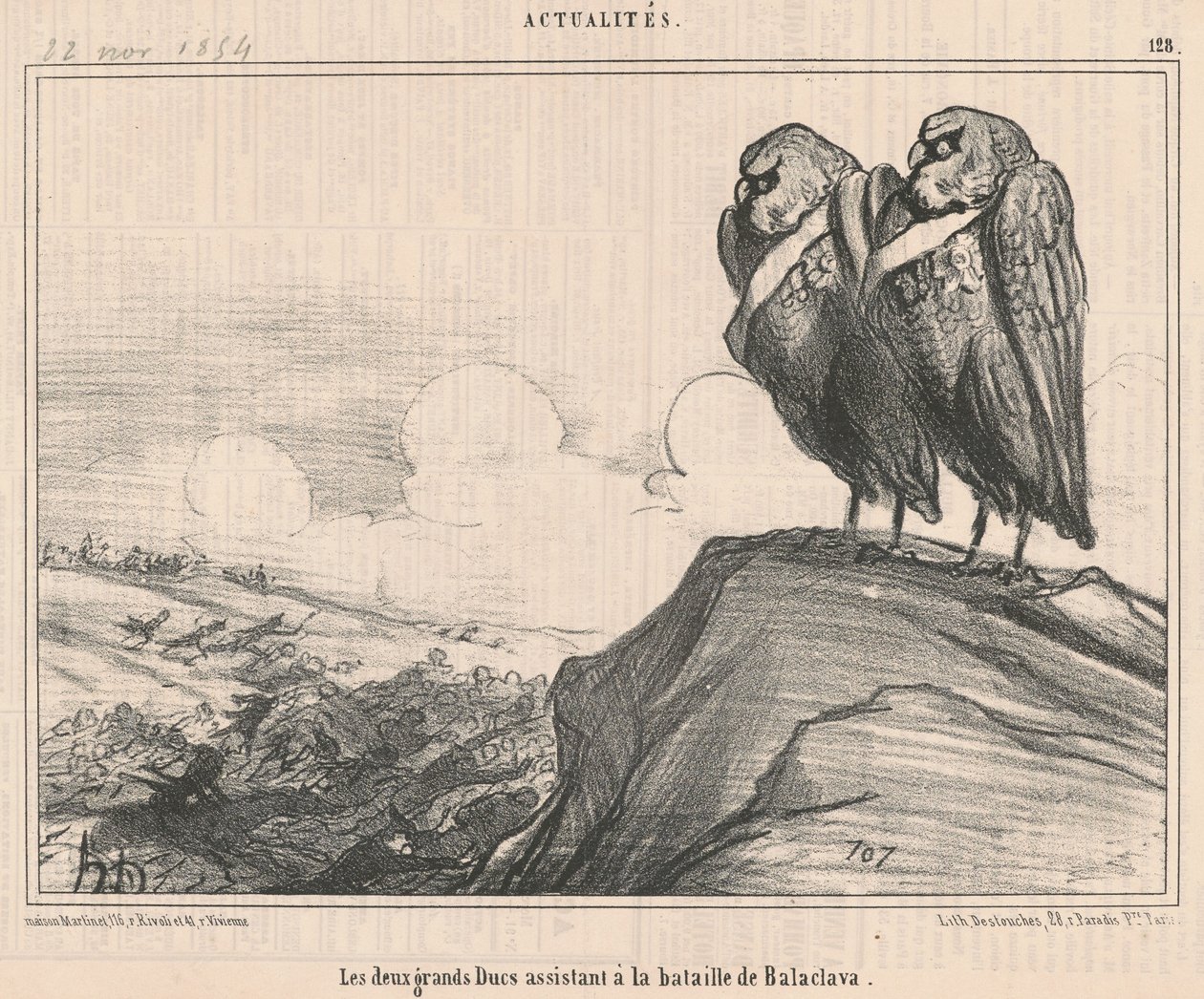 Dva velkovévodové... od Honoré Daumier